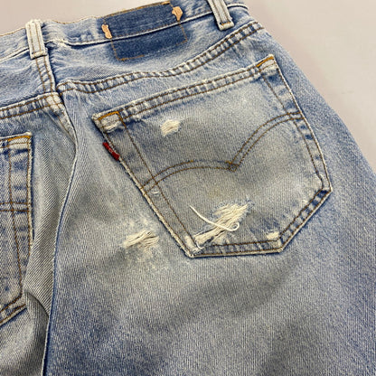 【現状渡し品】【メンズ】 Levi's リーバイス 501-0000 刻印524 88年製造 USA製 80’S DENIM PANTS デニム パンツ ボトムス ズボン 157-260419-cs-09-izu サイズ：W32 カラー：インディゴ 万代Net店