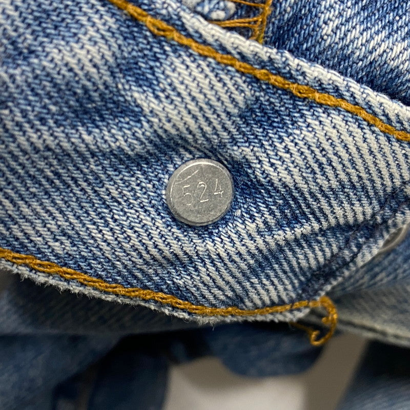 【現状渡し品】【メンズ】 Levi's リーバイス 501-0000 刻印524 88年製造 USA製 80’S DENIM PANTS デニム パンツ ボトムス ズボン 157-260419-cs-09-izu サイズ：W32 カラー：インディゴ 万代Net店