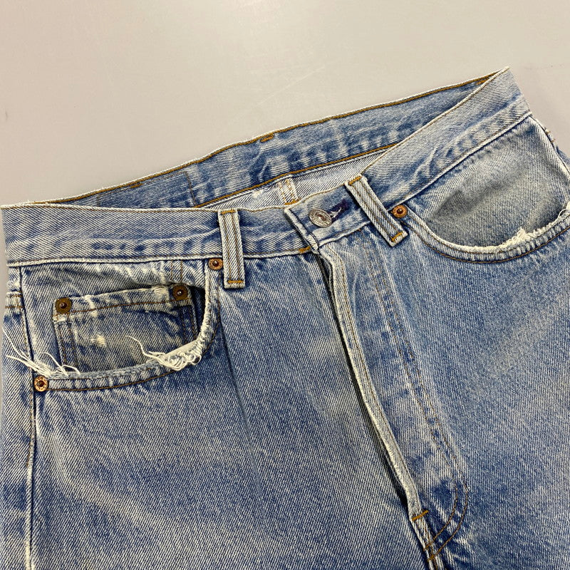 【現状渡し品】【メンズ】 Levi's リーバイス 501-0000 刻印524 88年製造 USA製 80’S DENIM PANTS デニム パンツ ボトムス ズボン 157-260419-cs-09-izu サイズ：W32 カラー：インディゴ 万代Net店