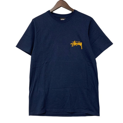 【中古品】【メンズ】 STUSSY ステューシー LANDIN TEE Tシャツ 半袖 トップス 142-260420-as-23-izu サイズ：S カラー：ネイビー 万代Net店