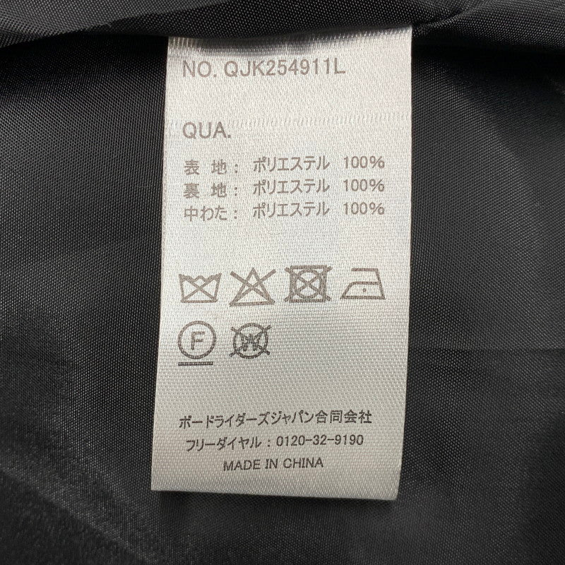 【中古美品】【メンズ】 HOODED DOWN JACKET QJK254911L フーデッド ダウンジャケット アウター 142-260420-as-24-izu サイズ：L カラー：ブラック 万代Net店