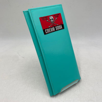 【中古美品】【メンズ】 CREAM SODA クリームソーダ LONG WALLET ロング ウォレット 長財布 200-260421-cs-08-izu カラー：ライトブルー 万代Net店