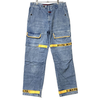 【中古品】【メンズ】 MARITHE + FRANCOIS GIRBAUD マリテフランソワジルボー DENIM CARGO PANTS デニムカーゴパンツ ボトムス 157-260420-as-13-izu サイズ：36 カラー：インディゴ 万代Net店