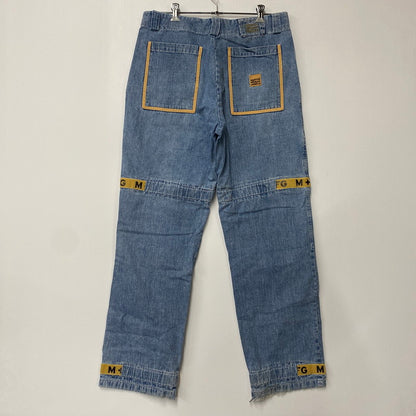 【中古品】【メンズ】 MARITHE + FRANCOIS GIRBAUD マリテフランソワジルボー DENIM CARGO PANTS デニムカーゴパンツ ボトムス 157-260420-as-13-izu サイズ：36 カラー：インディゴ 万代Net店