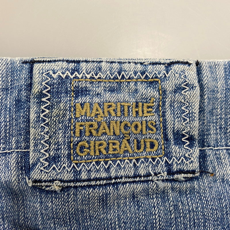 【中古品】【メンズ】 MARITHE + FRANCOIS GIRBAUD マリテフランソワジルボー DENIM CARGO PANTS デニムカーゴパンツ ボトムス 157-260420-as-13-izu サイズ：36 カラー：インディゴ 万代Net店