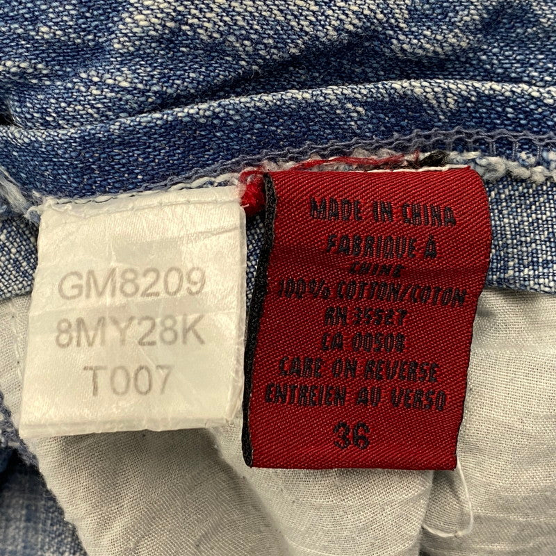 【中古品】【メンズ】 MARITHE + FRANCOIS GIRBAUD マリテフランソワジルボー DENIM CARGO PANTS デニムカーゴパンツ ボトムス 157-260420-as-13-izu サイズ：36 カラー：インディゴ 万代Net店