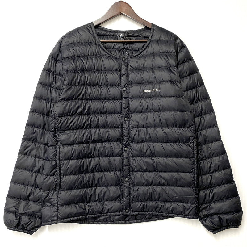 【中古品】【メンズ】 mont-bell モンベル 1101503 SUPERIOR DOWN ROUND NECK JACKET スーペリア ダウン ラウンドネック ジャケット アウター 144-260420-ya-14-izu サイズ：L カラー：BLACK 万代Net店