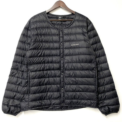 【中古品】【メンズ】 mont-bell モンベル 1101503 SUPERIOR DOWN ROUND NECK JACKET スーペリア ダウン ラウンドネック ジャケット アウター 144-260420-ya-14-izu サイズ：L カラー：BLACK 万代Net店