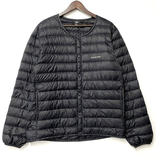 【中古品】【メンズ】 mont-bell モンベル 1101503 SUPERIOR DOWN ROUND NECK JACKET スーペリア ダウン ラウンドネック ジャケット アウター 144-260420-ya-14-izu サイズ：L カラー：BLACK 万代Net店