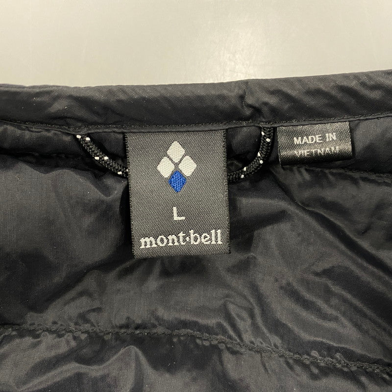 【中古品】【メンズ】 mont-bell モンベル 1101503 SUPERIOR DOWN ROUND NECK JACKET スーペリア ダウン ラウンドネック ジャケット アウター 144-260420-ya-14-izu サイズ：L カラー：BLACK 万代Net店