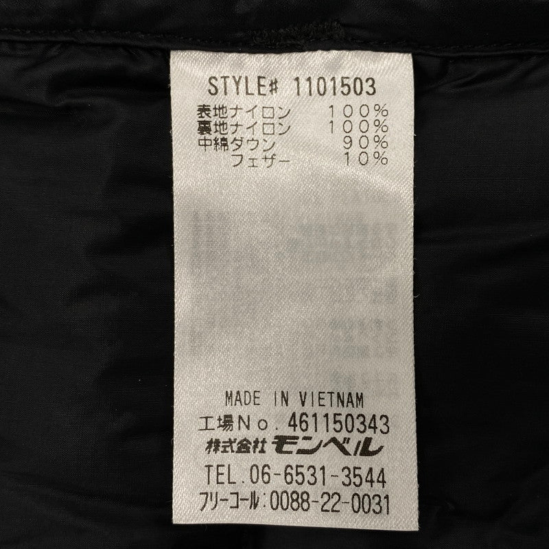 【中古品】【メンズ】 mont-bell モンベル 1101503 SUPERIOR DOWN ROUND NECK JACKET スーペリア ダウン ラウンドネック ジャケット アウター 144-260420-ya-14-izu サイズ：L カラー：BLACK 万代Net店