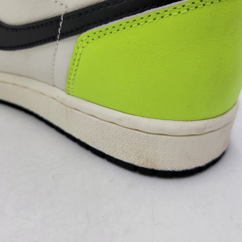 【中古品】【メンズ】 NIKE ナイキ AIR JORDAN 1 RETRO HIGH OG 555088-702 エア ジョーダン 1 レトロ ハイ OG スニーカー シューズ 靴 160-260419-as-19-izu サイズ：27cm カラー：VOLT/BLACK-SAIL 万代Net店