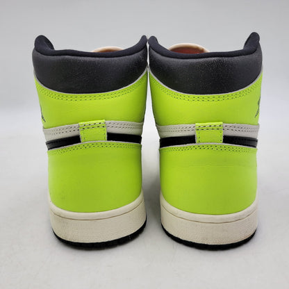 【中古品】【メンズ】 NIKE ナイキ AIR JORDAN 1 RETRO HIGH OG 555088-702 エア ジョーダン 1 レトロ ハイ OG スニーカー シューズ 靴 160-260419-as-19-izu サイズ：27cm カラー：VOLT/BLACK-SAIL 万代Net店