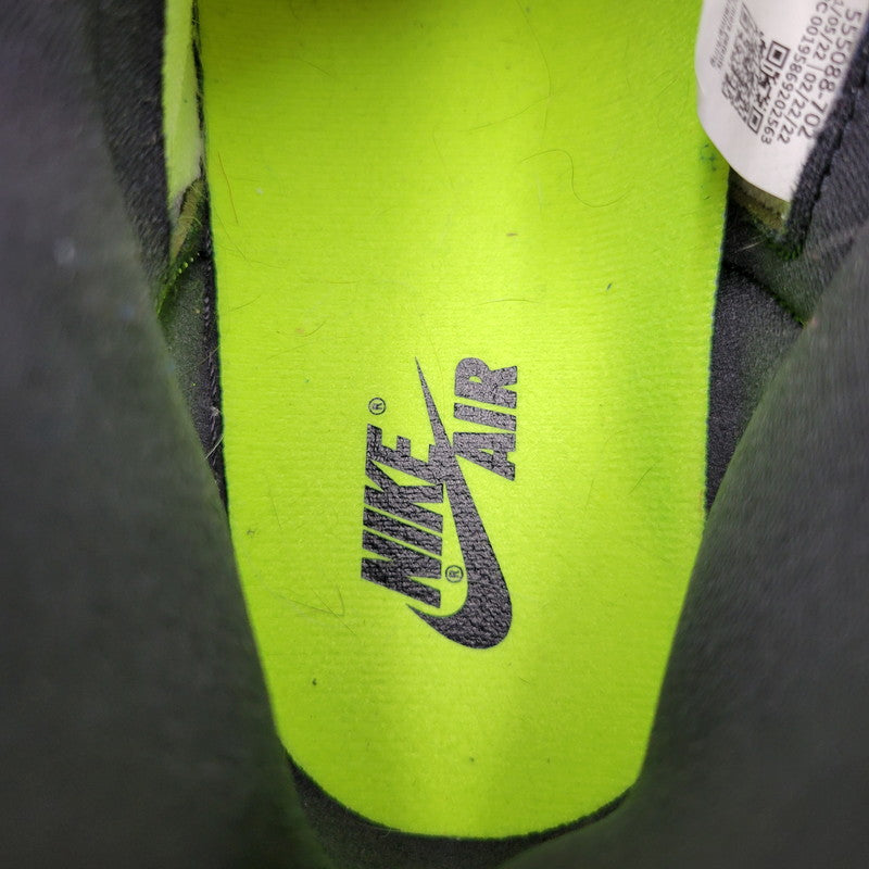 【中古品】【メンズ】 NIKE ナイキ AIR JORDAN 1 RETRO HIGH OG 555088-702 エア ジョーダン 1 レトロ ハイ OG スニーカー シューズ 靴 160-260419-as-19-izu サイズ：27cm カラー：VOLT/BLACK-SAIL 万代Net店