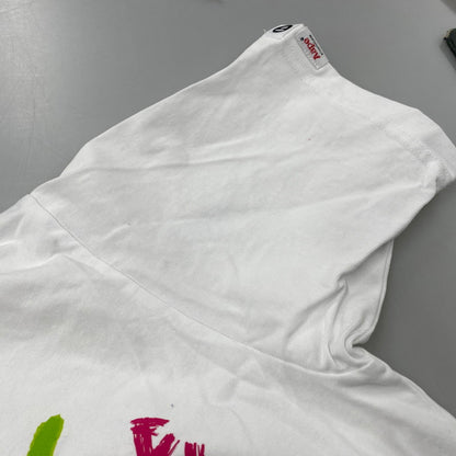 【中古品】【メンズ】 AAPE BY A BATHING APE エーエイプ バイ ア ベイシング エイプ AAPTEM1432XXO AAPE THEME MAIN TEE エーエイプ テーマ メイン Tシャツ トップス 半袖 142-260423-ya-09-izu サイズ：S カラー：WHITE 万代Net店