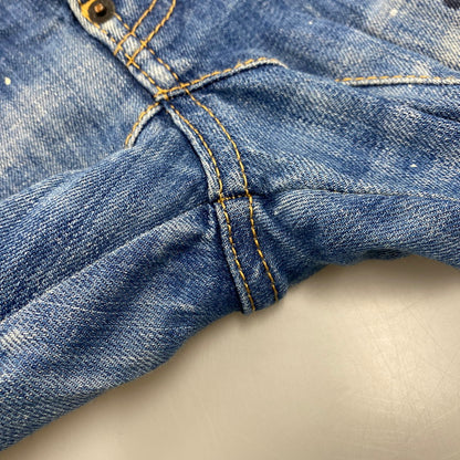 【中古品】【メンズ】 DSQUARED2 ディースクエアード TIDY BIKER JEANS S74LB0516 タイディ バイカー ジーンズ パンツ ボトムス 152-260420-as-14-izu サイズ：44 カラー：インディゴ 万代Net店