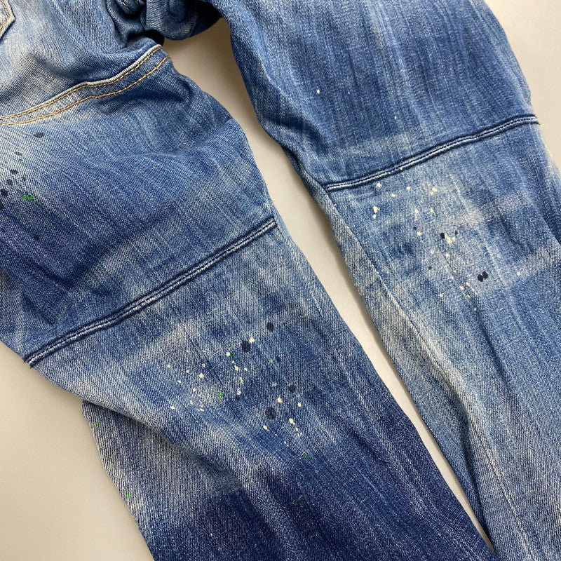 【中古品】【メンズ】 DSQUARED2 ディースクエアード TIDY BIKER JEANS S74LB0516 タイディ バイカー ジーンズ パンツ ボトムス 152-260420-as-14-izu サイズ：44 カラー：インディゴ 万代Net店