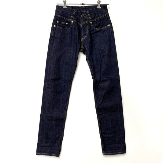 【中古品】【メンズ】 GANGSTERVILLE ギャングスタービル THUG-DENIM PANTS サグ デニム パンツ ズボン ボトムス 156-260420-ya-17-izu サイズ：S カラー：インディゴ 万代Net店