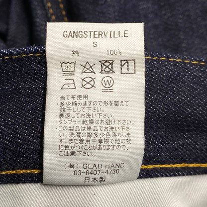 【中古品】【メンズ】 GANGSTERVILLE ギャングスタービル THUG-DENIM PANTS サグ デニム パンツ ズボン ボトムス 156-260420-ya-17-izu サイズ：S カラー：インディゴ 万代Net店