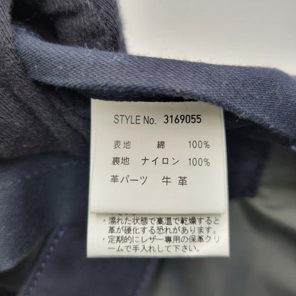 【中古品】【メンズ/レディース】 schott ショット ONE STAR NYLON BAG 3169055 ワンスター ナイロンバッグ トート カバン 鞄 188-260419-as-25-izu カラー：ネイビー系 万代Net店