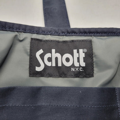 【中古品】【メンズ/レディース】 schott ショット ONE STAR NYLON BAG 3169055 ワンスター ナイロンバッグ トート カバン 鞄 188-260419-as-25-izu カラー：ネイビー系 万代Net店