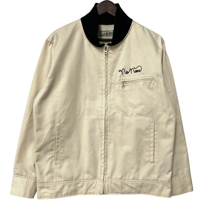 【中古品】【メンズ】 NORTH NO NAME ノースノーネーム GRAPHIC WORK JACKET グラフィック ワーク ジャケット アウター 145-260420-ya-16-izu サイズ：M カラー：アイボリー 万代Net店