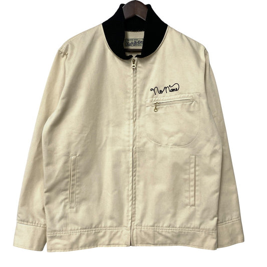 【中古品】【メンズ】 NORTH NO NAME ノースノーネーム GRAPHIC WORK JACKET グラフィック ワーク ジャケット アウター 145-260420-ya-16-izu サイズ：M カラー：アイボリー 万代Net店