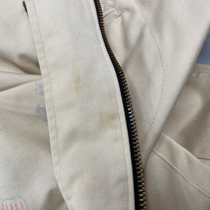 【中古品】【メンズ】 NORTH NO NAME ノースノーネーム GRAPHIC WORK JACKET グラフィック ワーク ジャケット アウター 145-260420-ya-16-izu サイズ：M カラー：アイボリー 万代Net店