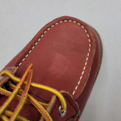【中古品】【メンズ/レディース】 RED WING レッドウィング 6-INCH CLASSIC MOC 8875 6インチ クラシック モック 復刻 白四角犬タグ USA製 ブーツ シューズ 靴 164-260419-as-24-izu サイズ：25.5cm カラー：ORO RUSSET 万代Net店