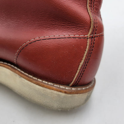 【中古品】【メンズ/レディース】 RED WING レッドウィング 6-INCH CLASSIC MOC 8875 6インチ クラシック モック 復刻 白四角犬タグ USA製 ブーツ シューズ 靴 164-260419-as-24-izu サイズ：25.5cm カラー：ORO RUSSET 万代Net店