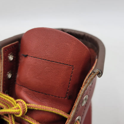 【中古品】【メンズ/レディース】 RED WING レッドウィング 6-INCH CLASSIC MOC 8875 6インチ クラシック モック 復刻 白四角犬タグ USA製 ブーツ シューズ 靴 164-260419-as-24-izu サイズ：25.5cm カラー：ORO RUSSET 万代Net店