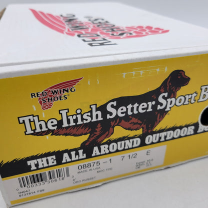 【中古品】【メンズ/レディース】 RED WING レッドウィング 6-INCH CLASSIC MOC 8875 6インチ クラシック モック 復刻 白四角犬タグ USA製 ブーツ シューズ 靴 164-260419-as-24-izu サイズ：25.5cm カラー：ORO RUSSET 万代Net店