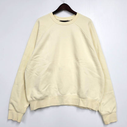【中古品】【メンズ】 FEAR OF GOD ESSENTIALS フィア オブ ゴッド エッセンシャルズ PULL-OVER CREWNECK プルオーバー クルーネック スウェット 142-260420-as-03-izu サイズ：M カラー：クリーム 万代Net店