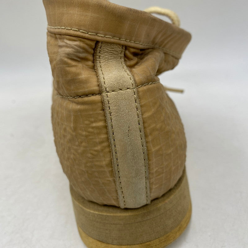 【現状渡し品】【メンズ】 A BATHING APE アベイシングエイプ 01841 MANHUNT CHUKKA BOOTS マンハント チャッカ ブーツ シューズ 靴 164-260421-cs-04-izu サイズ：8 カラー：ベージュ 万代Net店