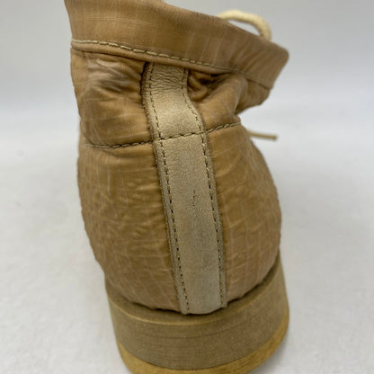 【現状渡し品】【メンズ】 A BATHING APE アベイシングエイプ 01841 MANHUNT CHUKKA BOOTS マンハント チャッカ ブーツ シューズ 靴 164-260421-cs-04-izu サイズ：8 カラー：ベージュ 万代Net店