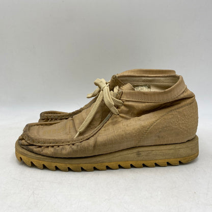 【現状渡し品】【メンズ】 A BATHING APE アベイシングエイプ 01841 MANHUNT CHUKKA BOOTS マンハント チャッカ ブーツ シューズ 靴 164-260421-cs-04-izu サイズ：8 カラー：ベージュ 万代Net店