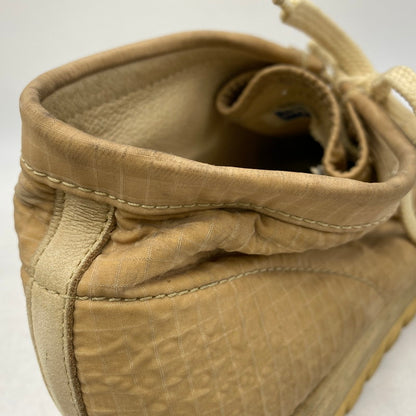 【現状渡し品】【メンズ】 A BATHING APE アベイシングエイプ 01841 MANHUNT CHUKKA BOOTS マンハント チャッカ ブーツ シューズ 靴 164-260421-cs-04-izu サイズ：8 カラー：ベージュ 万代Net店