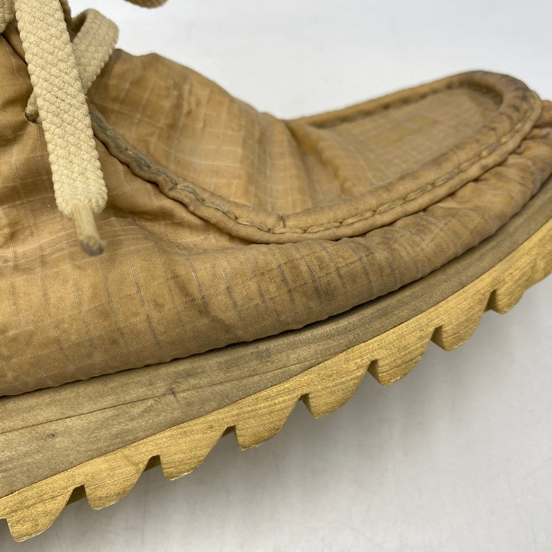 【現状渡し品】【メンズ】 A BATHING APE アベイシングエイプ 01841 MANHUNT CHUKKA BOOTS マンハント チャッカ ブーツ シューズ 靴 164-260421-cs-04-izu サイズ：8 カラー：ベージュ 万代Net店