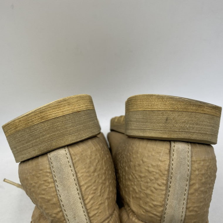【現状渡し品】【メンズ】 A BATHING APE アベイシングエイプ 01841 MANHUNT CHUKKA BOOTS マンハント チャッカ ブーツ シューズ 靴 164-260421-cs-04-izu サイズ：8 カラー：ベージュ 万代Net店