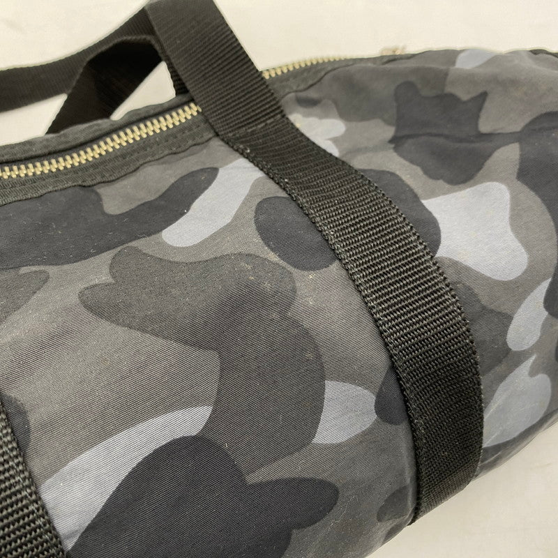 【中古品】【メンズ/レディース】 APE BY A BATHING APE エイプ バイ アベイシングエイプ MINI BOSTON BAG ミニ ボストン バッグ カバン 鞄 188-260421-cs-06-izu カラー：ブラック系 万代Net店
