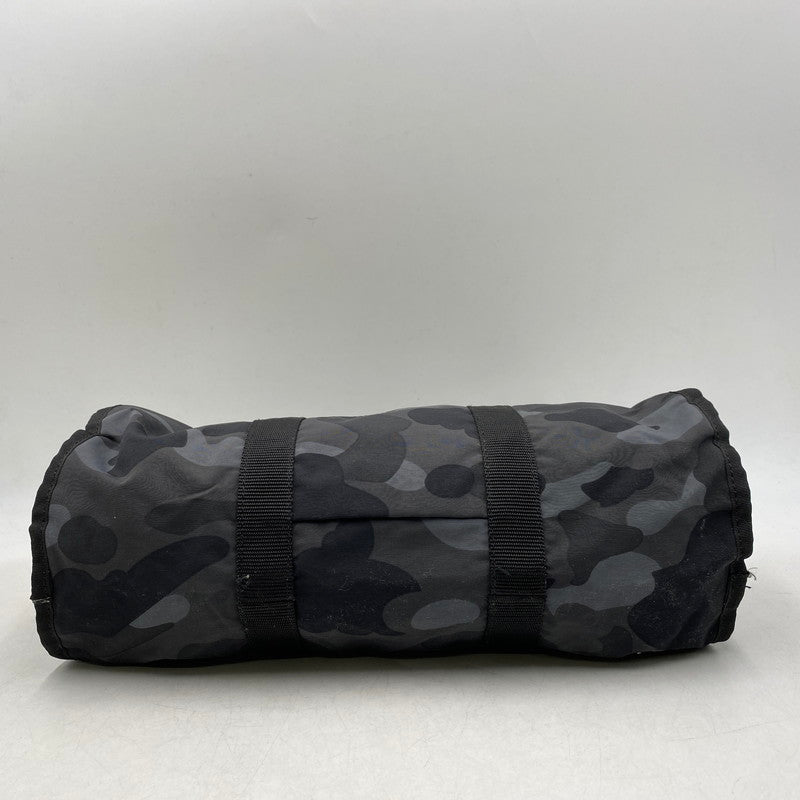 【中古品】【メンズ/レディース】 APE BY A BATHING APE エイプ バイ アベイシングエイプ MINI BOSTON BAG ミニ ボストン バッグ カバン 鞄 188-260421-cs-06-izu カラー：ブラック系 万代Net店