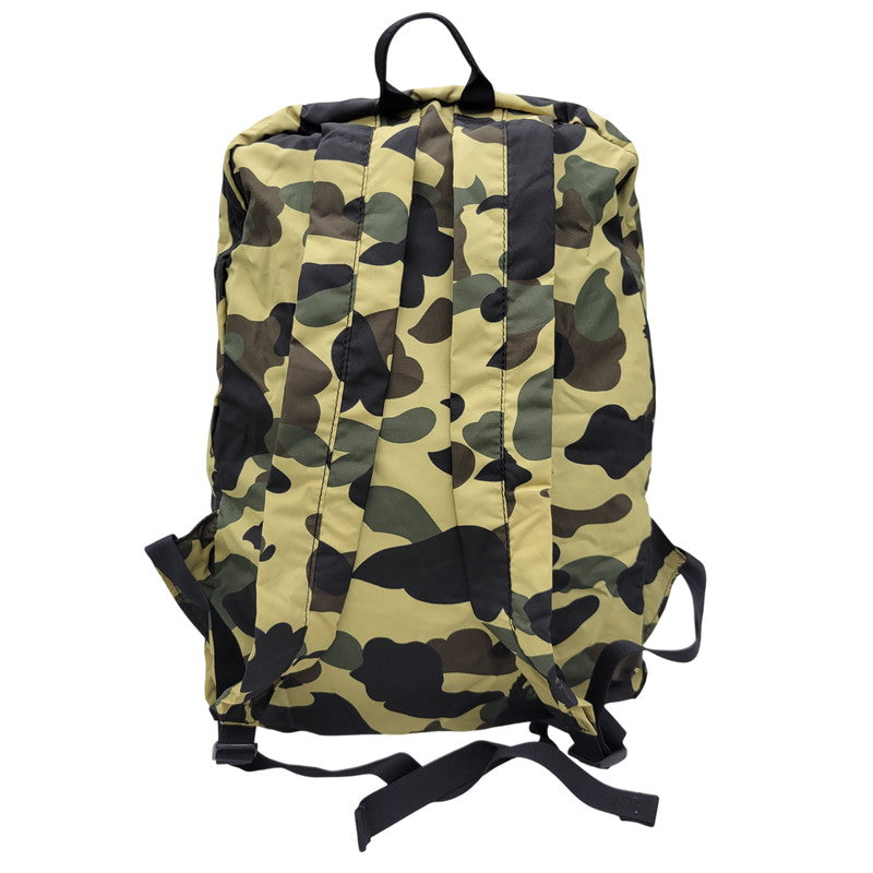 【中古品】【メンズ/レディース】 A BATHING APE アベイシングエイプ 1910-482-042 1ST CAMO COMPACT BACKPACK カモ コンパクト バックパック カバン 鞄 188-260424-cs-14-izu カラー：マルチ 万代Net店
