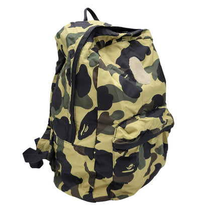 【中古品】【メンズ/レディース】 A BATHING APE アベイシングエイプ 1910-482-042 1ST CAMO COMPACT BACKPACK カモ コンパクト バックパック カバン 鞄 188-260424-cs-14-izu カラー：マルチ 万代Net店