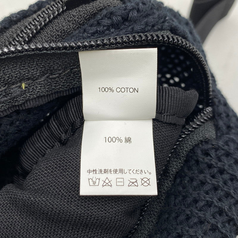【中古美品】【メンズ/レディース】 Supreme シュプリーム STRING WAIST BAG ストリングウエストバッグ カバン 鞄 188-260420-as-01-izu カラー：ブラック 万代Net店