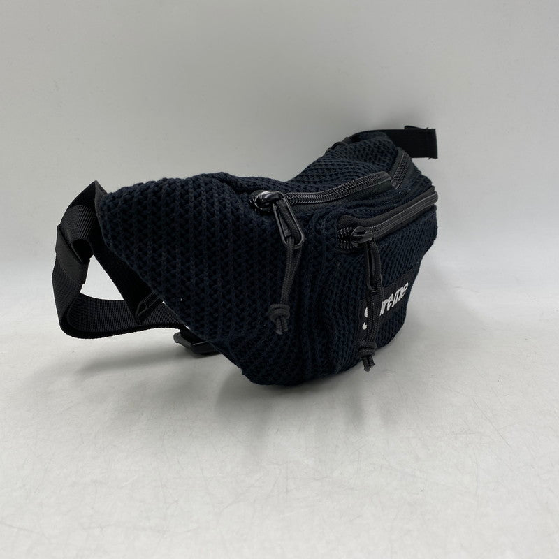 【中古美品】【メンズ/レディース】 Supreme シュプリーム STRING WAIST BAG ストリングウエストバッグ カバン 鞄 188-260420-as-01-izu カラー：ブラック 万代Net店