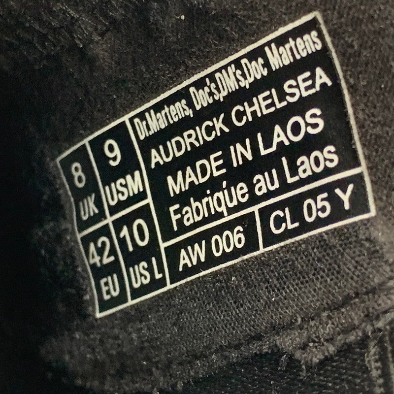 【中古品】【メンズ】 Dr.Martens ドクターマーチン 27148001 AUDRICK CHELSEA BOOT オードリック チェルシー ブーツ シューズ 靴 164-260420-ya-06-izu サイズ：UK8 カラー：BLACK 万代Net店