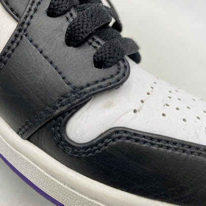 【中古品】【メンズ】 NIKE ナイキ 554724-095 AIR JORDAN 1 MID エア ジョーダン ワン ミッド スニーカー シューズ 靴 160-260421-cs-02-izu サイズ：27.0cm カラー：BLACK/DARK IRIS-WHITE 万代Net店