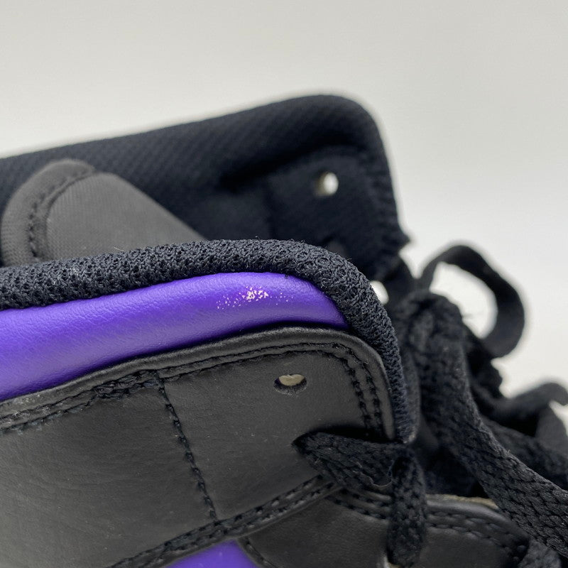 【中古品】【メンズ】 NIKE ナイキ 554724-095 AIR JORDAN 1 MID エア ジョーダン ワン ミッド スニーカー シューズ 靴 160-260421-cs-02-izu サイズ：27.0cm カラー：BLACK/DARK IRIS-WHITE 万代Net店