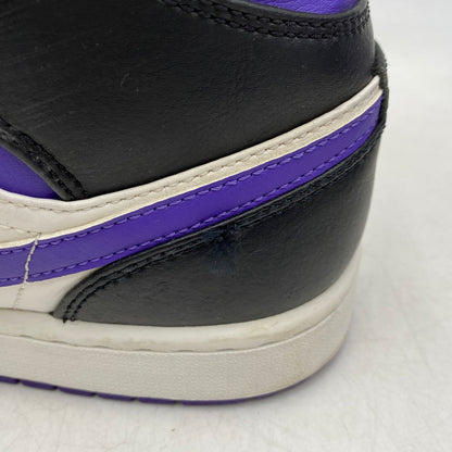 【中古品】【メンズ】 NIKE ナイキ 554724-095 AIR JORDAN 1 MID エア ジョーダン ワン ミッド スニーカー シューズ 靴 160-260421-cs-02-izu サイズ：27.0cm カラー：BLACK/DARK IRIS-WHITE 万代Net店