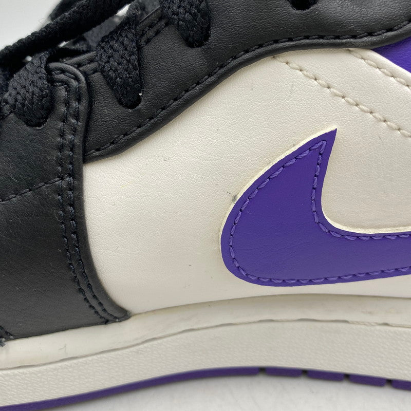 【中古品】【メンズ】 NIKE ナイキ 554724-095 AIR JORDAN 1 MID エア ジョーダン ワン ミッド スニーカー シューズ 靴 160-260421-cs-02-izu サイズ：27.0cm カラー：BLACK/DARK IRIS-WHITE 万代Net店
